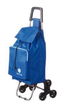 BORSA TROLLEY SPESA 41X37XH97CM 2COLORI ASS.