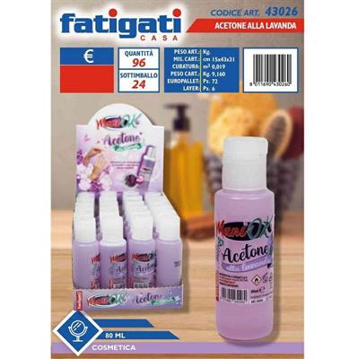 ACETONE ALLA LAVANDA 80 ML