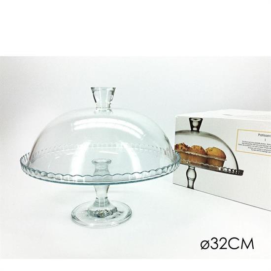 ALZATA PATISSERIE CON CAMPANA 32 CM