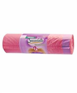 BUSTE ROTOLO 55X64CM 40LT CONF. 15PZ ROSA PROFUMATO