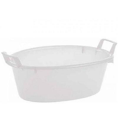 BAGNO OVALE NEUTRO 70x50x26 CM 42LT