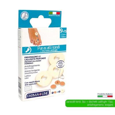 CEROTTO FEET TONDI PARACALLI + DISCHETTI CALLIFUGHI 9 + 15PZ