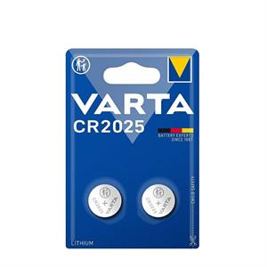 BATTERIA CR2025 LITIO 3 V CONF. 2 PZ